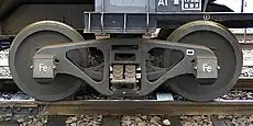 ベッテンドルフ（軸箱一体）式の例（タキ42750形 TR41）