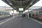 1・2番のりば(2021年12月)
