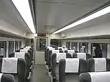 グリーン車車内