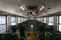 キハ65 34の車内