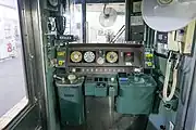 運転台（2021年12月）