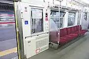 車椅子スペース（2021年12月）
