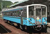 JR四国色のキハ54形0番台（2007年9月2日 窪川駅）