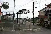 旧駅出入口（2007年9月）