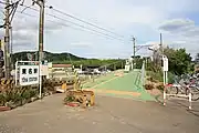 旧駅入口（2007年9月）