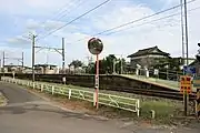 旧駅ホーム（2007年9月）