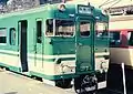 大糸線色のキハ58 1124（南小谷駅 1989年3月22日）