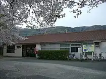 改修(リニューアル)前の駅舎(2007年4月)
