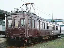 2003年まで本山支線で運行されていたクモハ42形