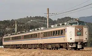 福知山線内を走行する「文殊」(黒井駅 - 市島駅間 2011年2月)