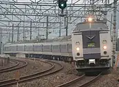 現・JR西日本色急行「きたぐに」