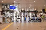 改札口（2023年6月）