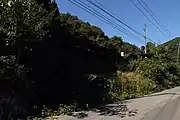 廃線後の駅全体の様子（2019年10月）