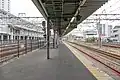 在来線7番のりば（2022年10月）