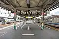 在来線9・10番のりば（2022年10月）