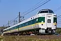 緑やくも色リバイバル編成(2024年3月15日 揖屋駅 - 荒島駅間)