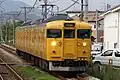 地域統一塗装（岡山地区の一部の電車）