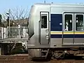 先頭車側面部