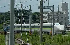 新たに訓練車となった100系元P2編成