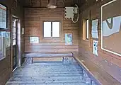 待合室内（2022年5月）