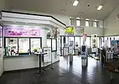 改札口（2021年10月）
