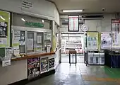 改札口(2021年10月)