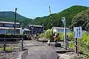 構内踏切(2023年7月)