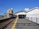 1番線ホーム（2022年10月）