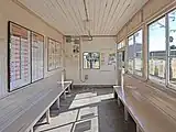 待合所内（2022年11月）