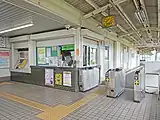 改札口（2022年10月）