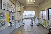 改札口(2023年1月)