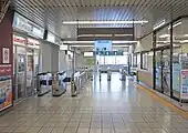 改札口（2022年7月）