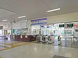 改札口（2022年9月）