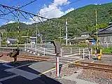 構内踏切(2022年9月)