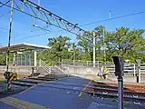 構内踏切(2022年9月)