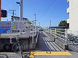駅出入口（2022年10月）