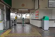 改札口（2023年7月）