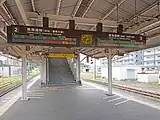 2・3番線ホーム（2022年9月）