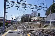 構内踏切（2023年4月）