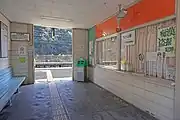 駅舎内（2023年1月）