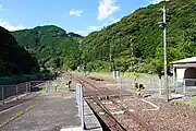 構内踏切(2023年7月)