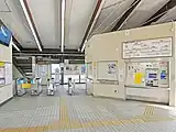 在来線改札口(2022年10月)