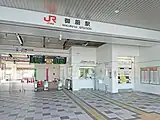 改札口(2022年9月)
