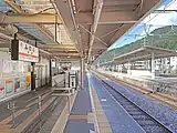 1番線ホーム(2022年9月)