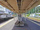 2・3番線ホーム(2022年9月)