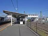 2番線ホーム(2022年10月)