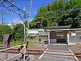 構内踏切(2022年9月)
