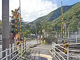 構内踏切(2022年9月)