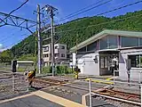 構内踏切(2022年9月)