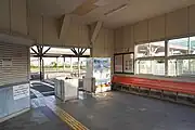 駅舎内(2023年7月)